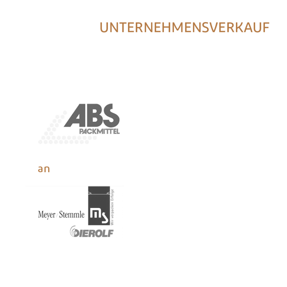 ABS Packmittel GmbH an Meyer/Stemmle GmbH & Co. KG