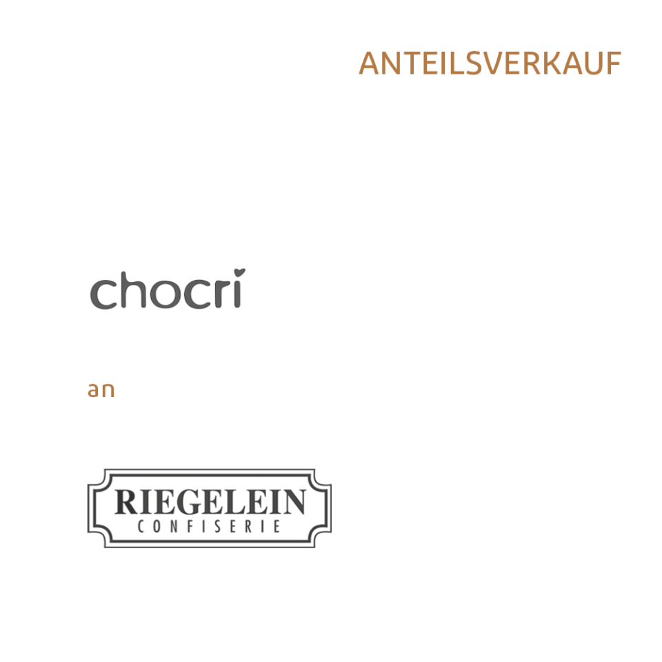 Chocri GmbH  an Hans Riegelein & Sohn GmbH & Co. KG