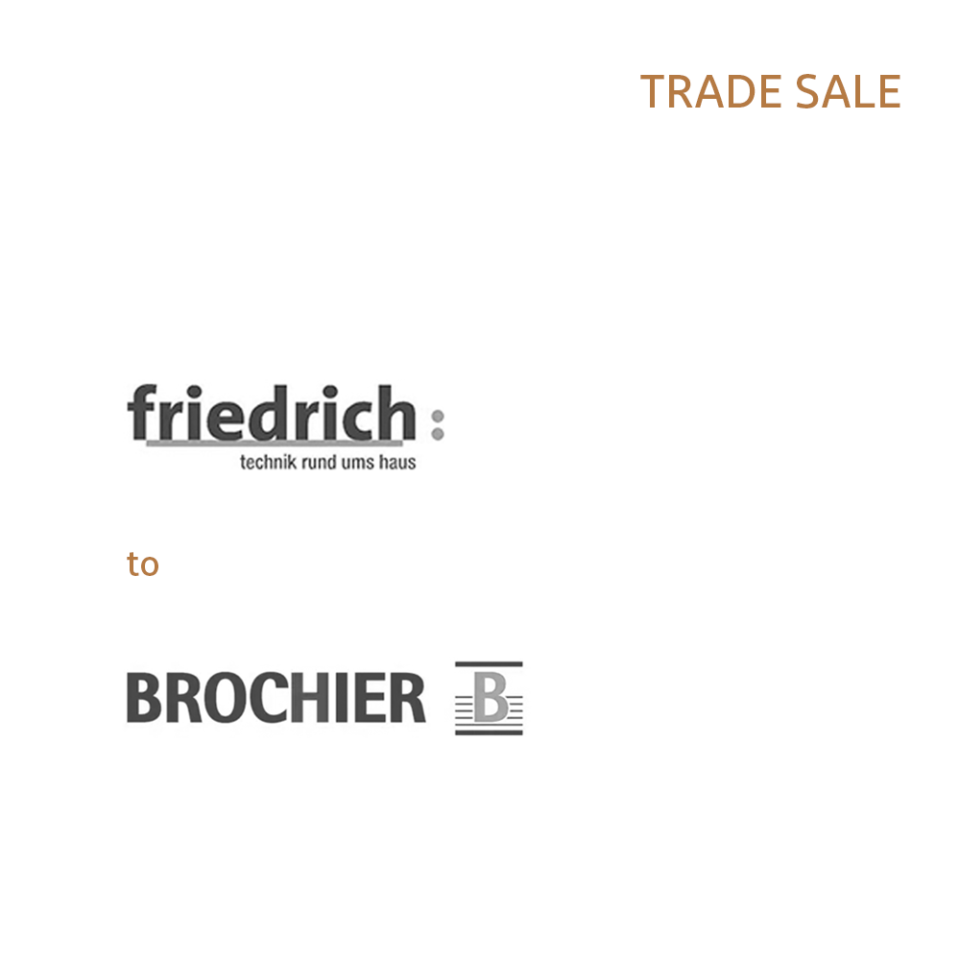 Trade Sale Friedrich to Brochier