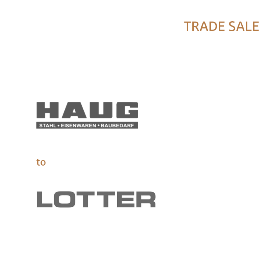Stahlhandel Haug GmbH + Co. KG an Lotter KG