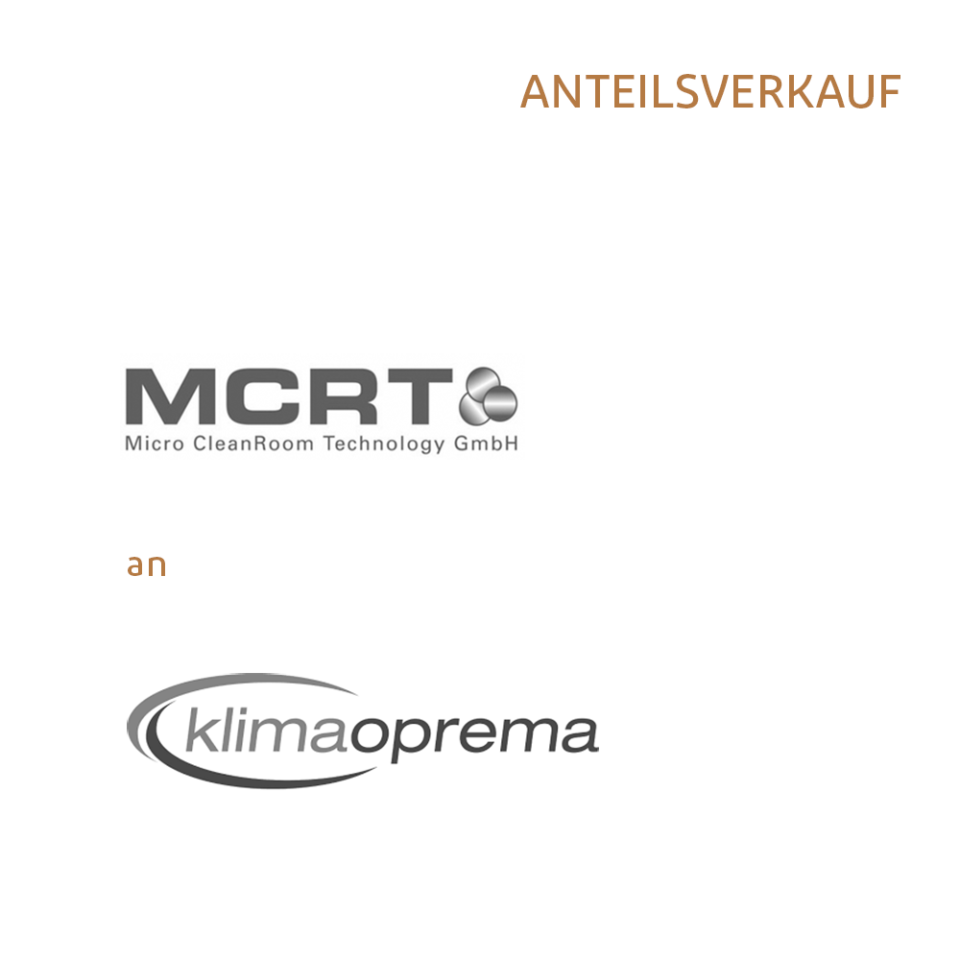 Klimaoprema D.D. erwirbt Mehrheitsbeteiligung an der Micro Cleanroom Technology