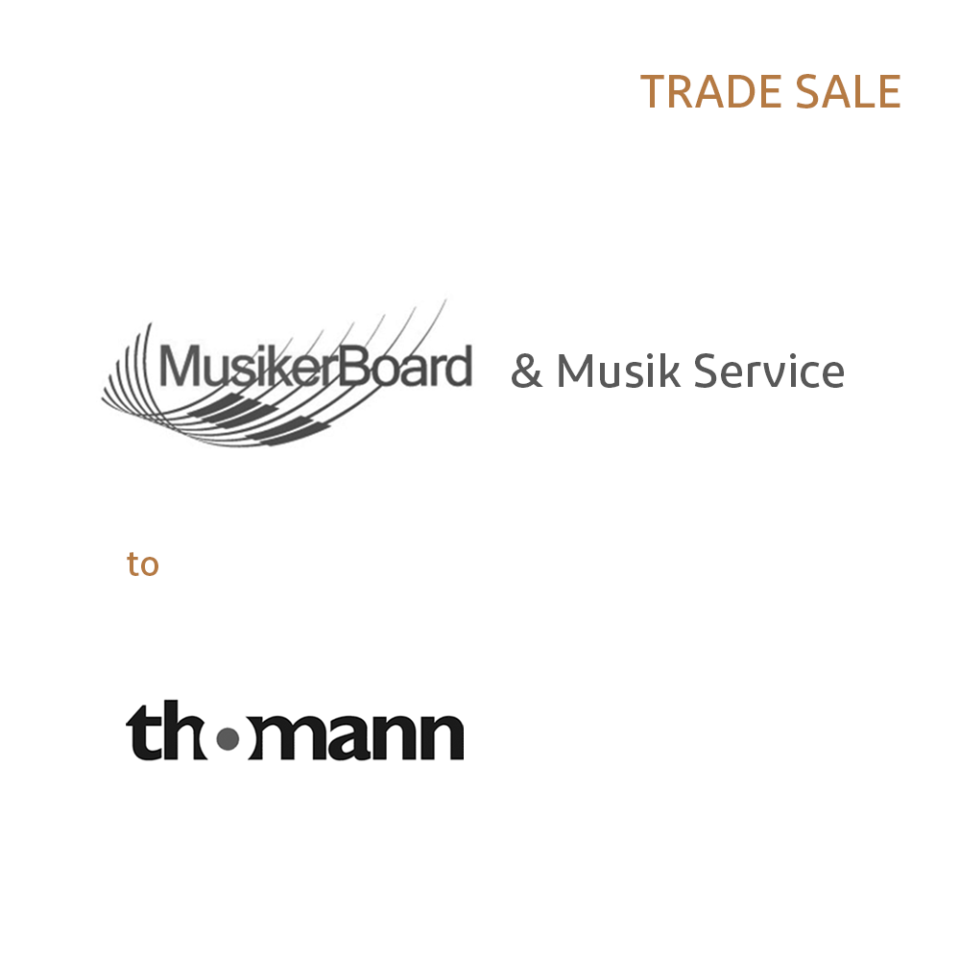 Trade Sale Musik-Service to Thomann