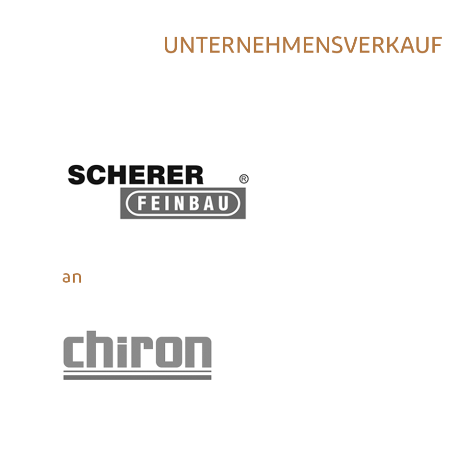 Verkauf Scherer Feinbau an Chiron