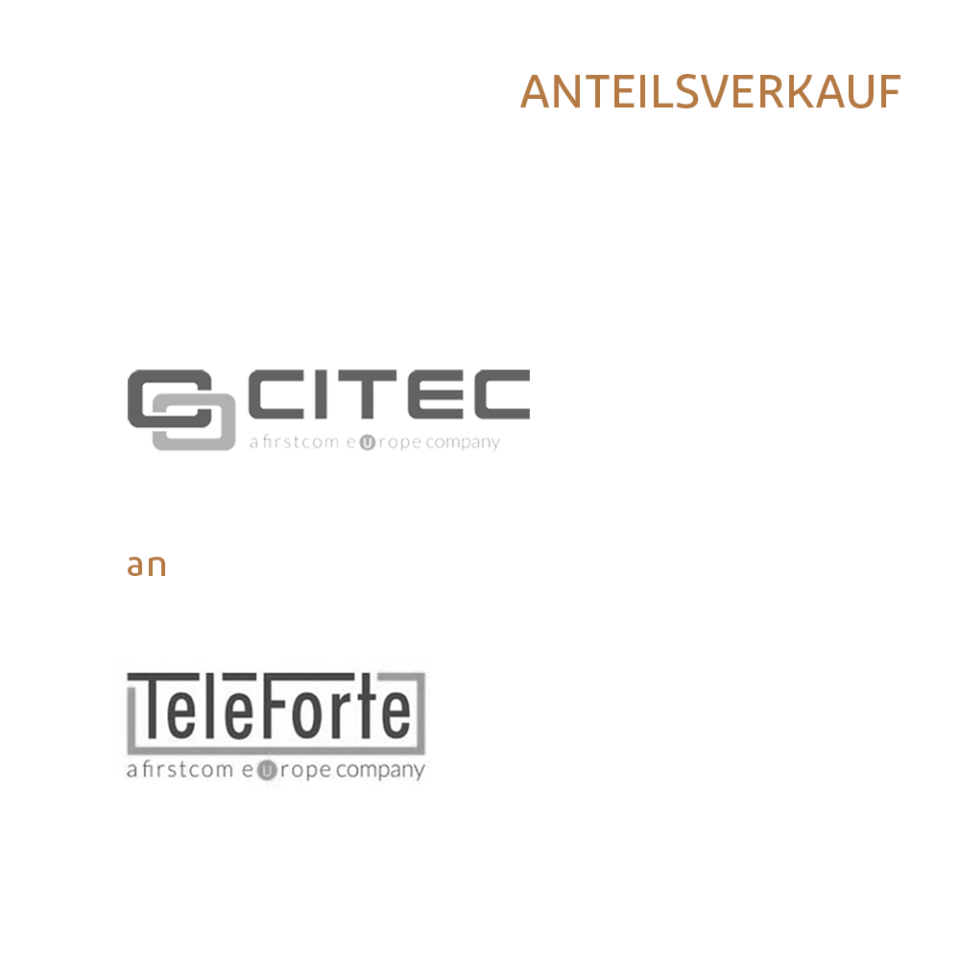 Verkauf Citec an TeleForte
